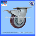 100mm heavy duty top plate caster wheel